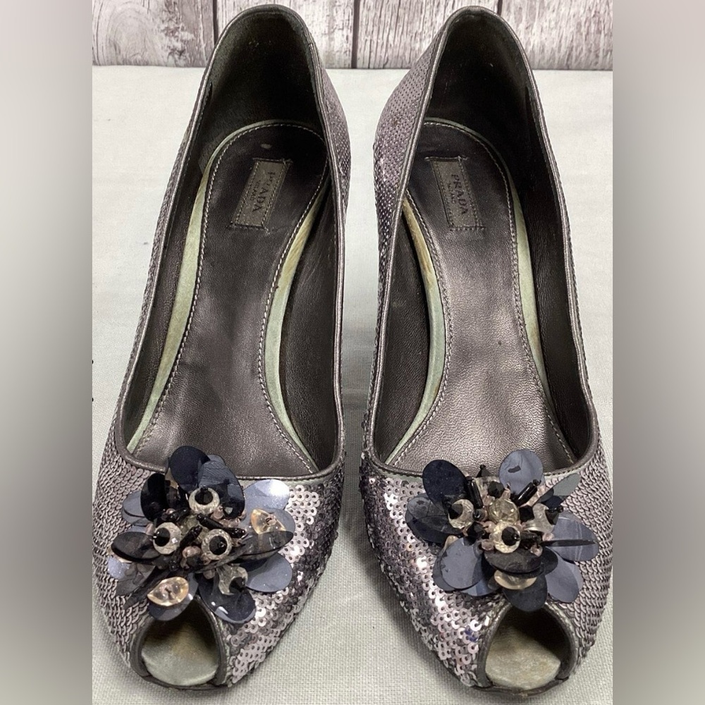 Prada sequence heels